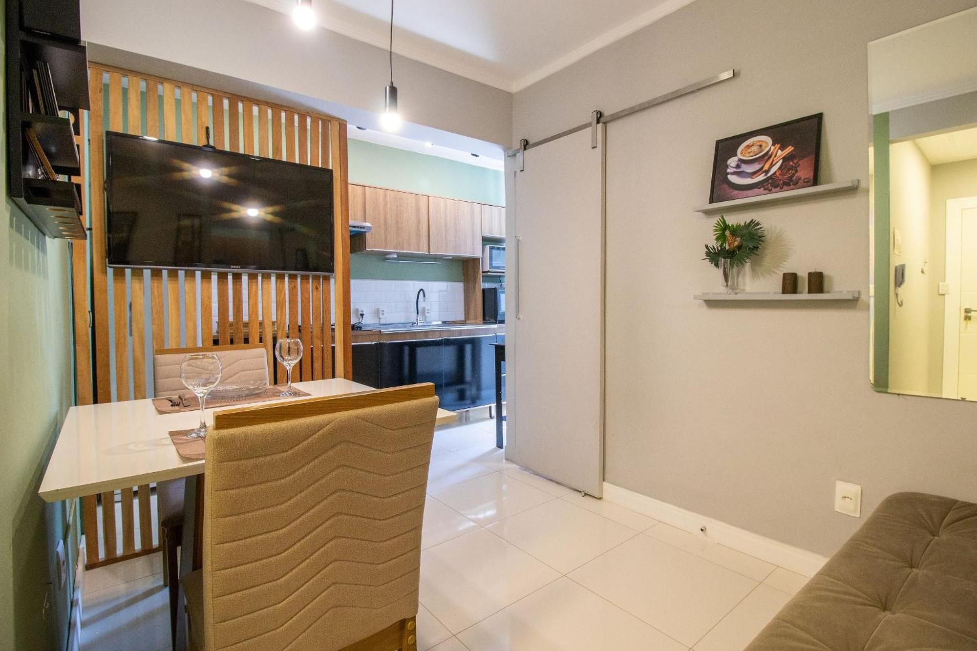 Was56 - 1dorm Climatizado, Calcadao Apartamento Balneario Camboriu